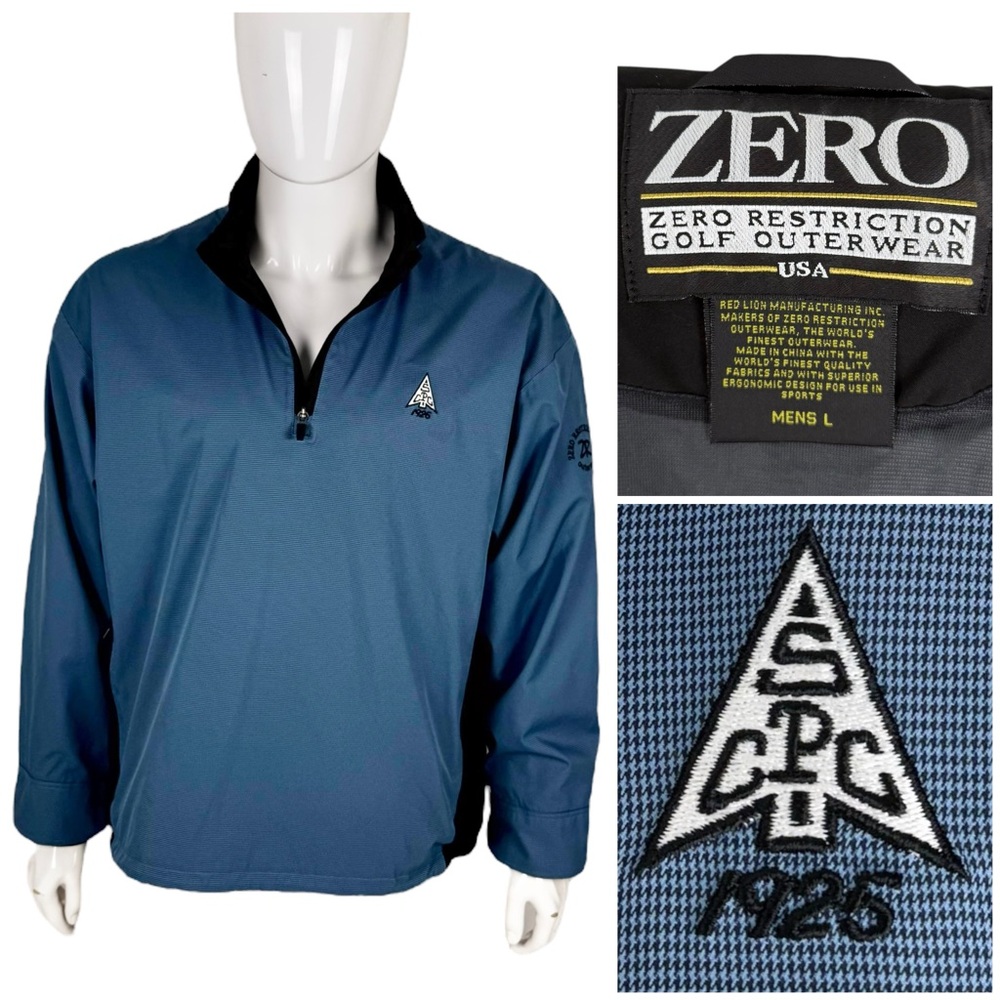 Zero Restriction Mens Large Jacket Pullover Wind … - image 1